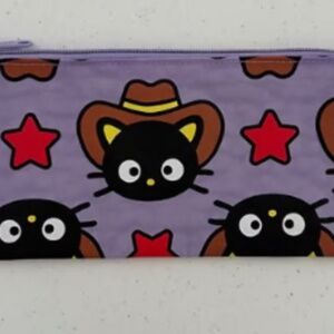 Baggu MEDIUM Flat Pouch - Hello Kitty & Friends Western